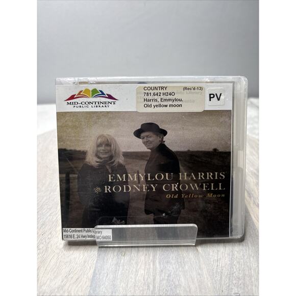 Emmylou Harris & Rodney Crowell – Old Yellow Moon (CD, 2013, Nonesuch, Library C - Picture 1 of 5